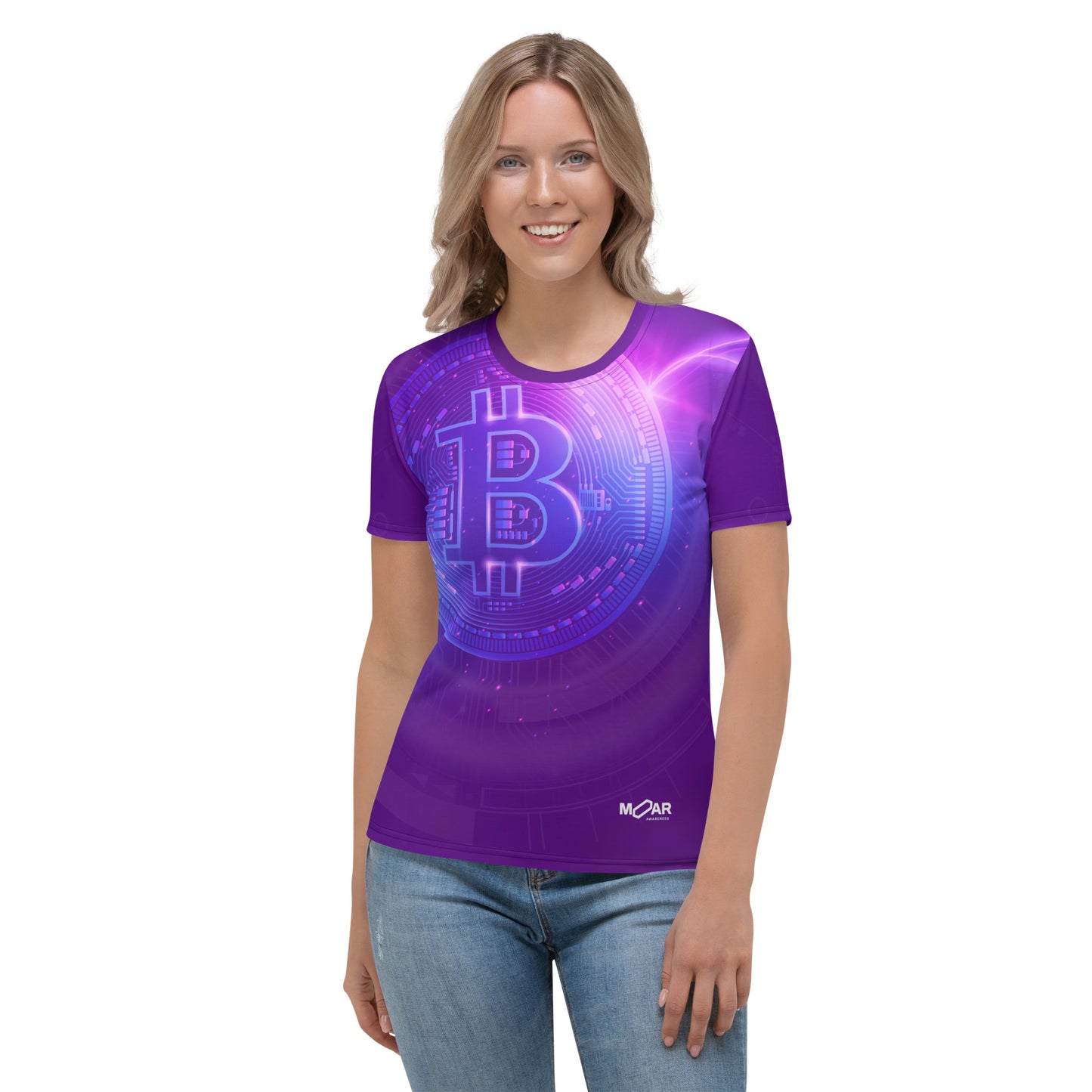 Bitcoin Shirt | Women's T-shirt & Apparel | Crypto Casey Clothing