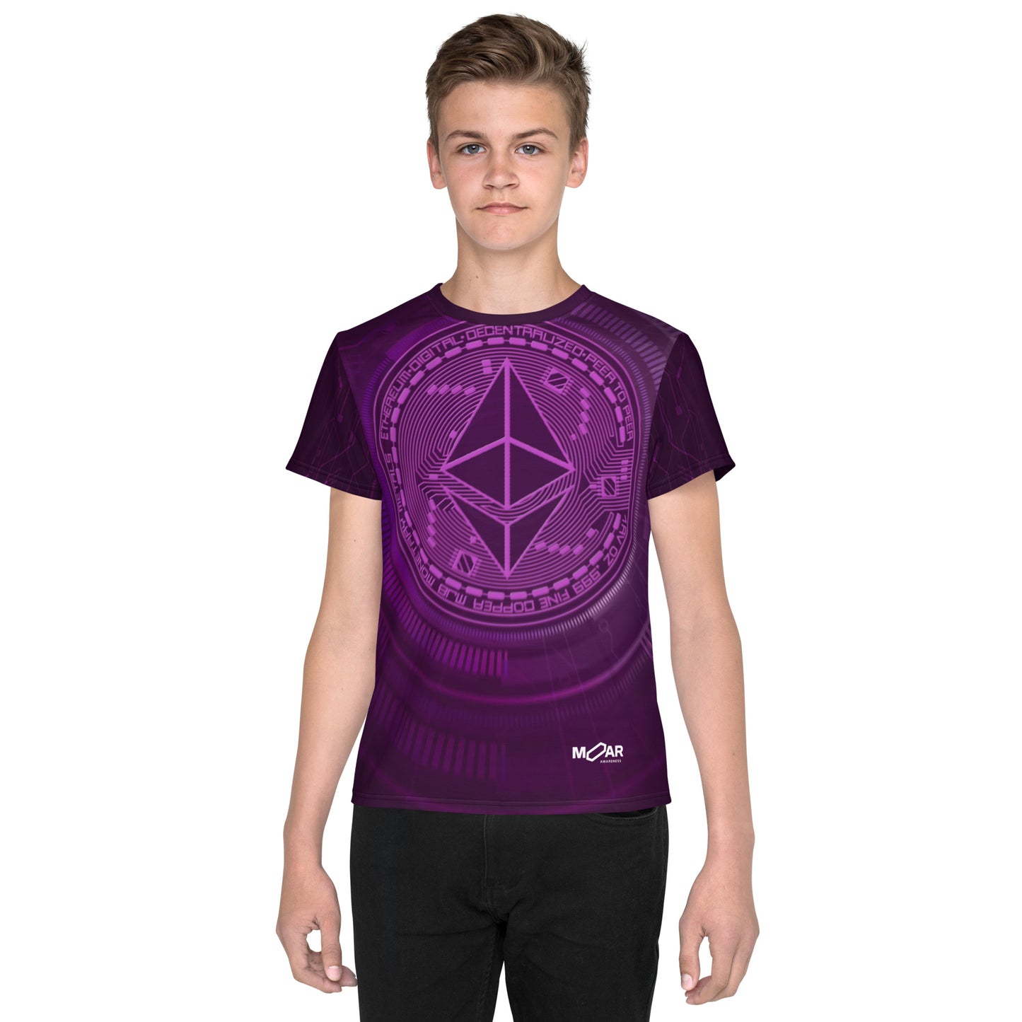 Ethereum Crypto Shirt | Youth T-shirt & Apparel | Crypto Casey Clothing copy