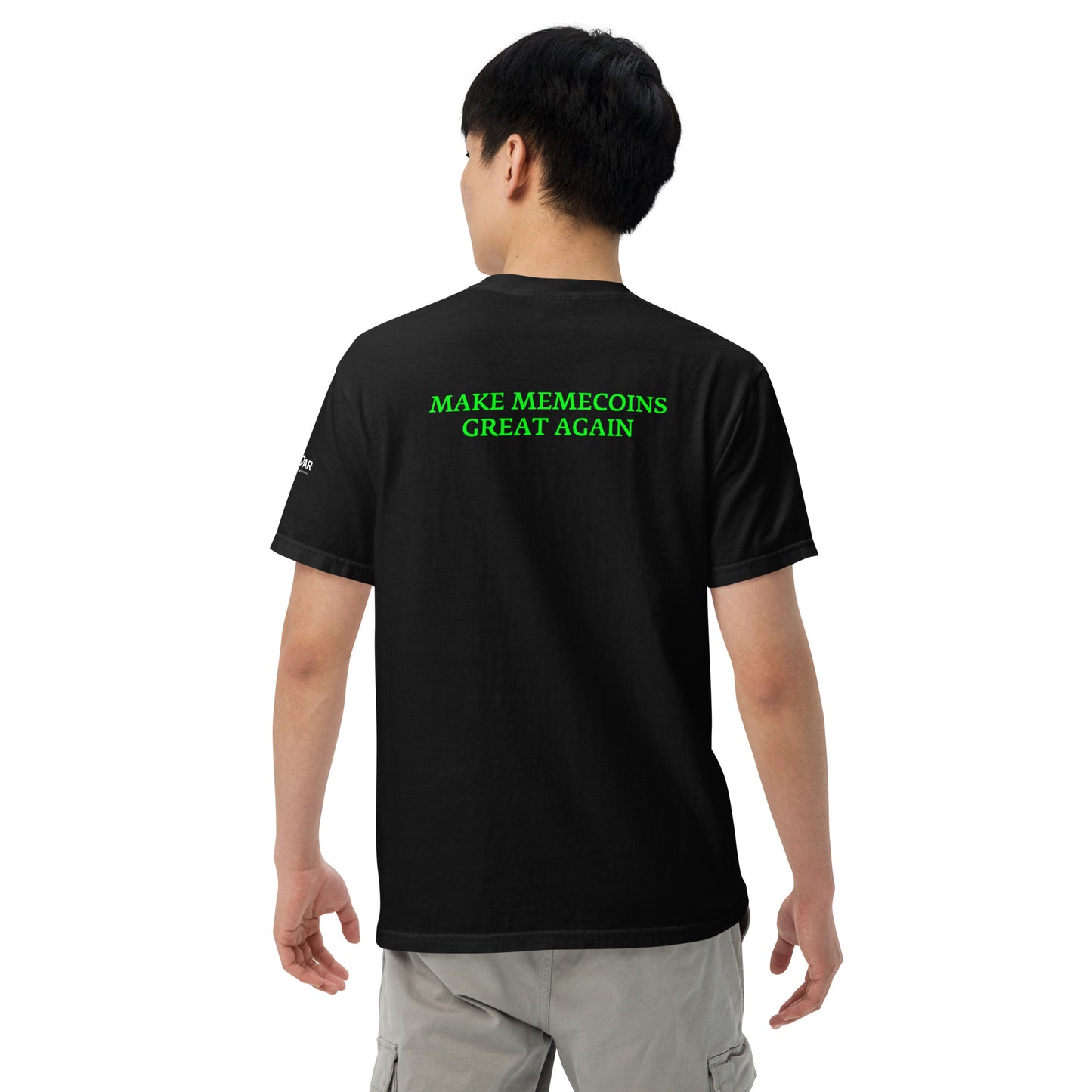 Pepe Crypto Memecoin T-Shirt | MOAR Awareness Crypto Apparel