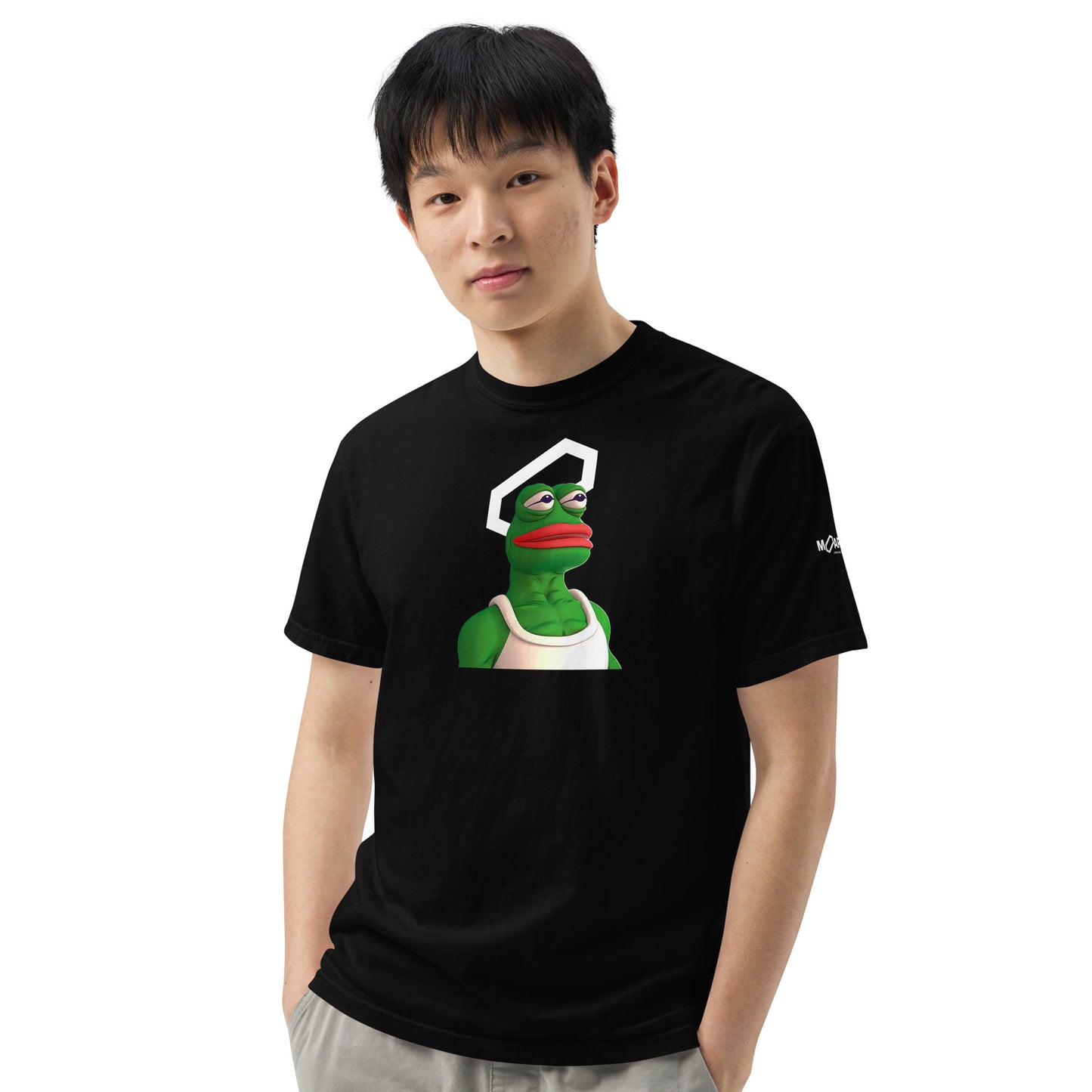 Pepe Crypto Memecoin T-Shirt | MOAR Awareness Crypto Apparel