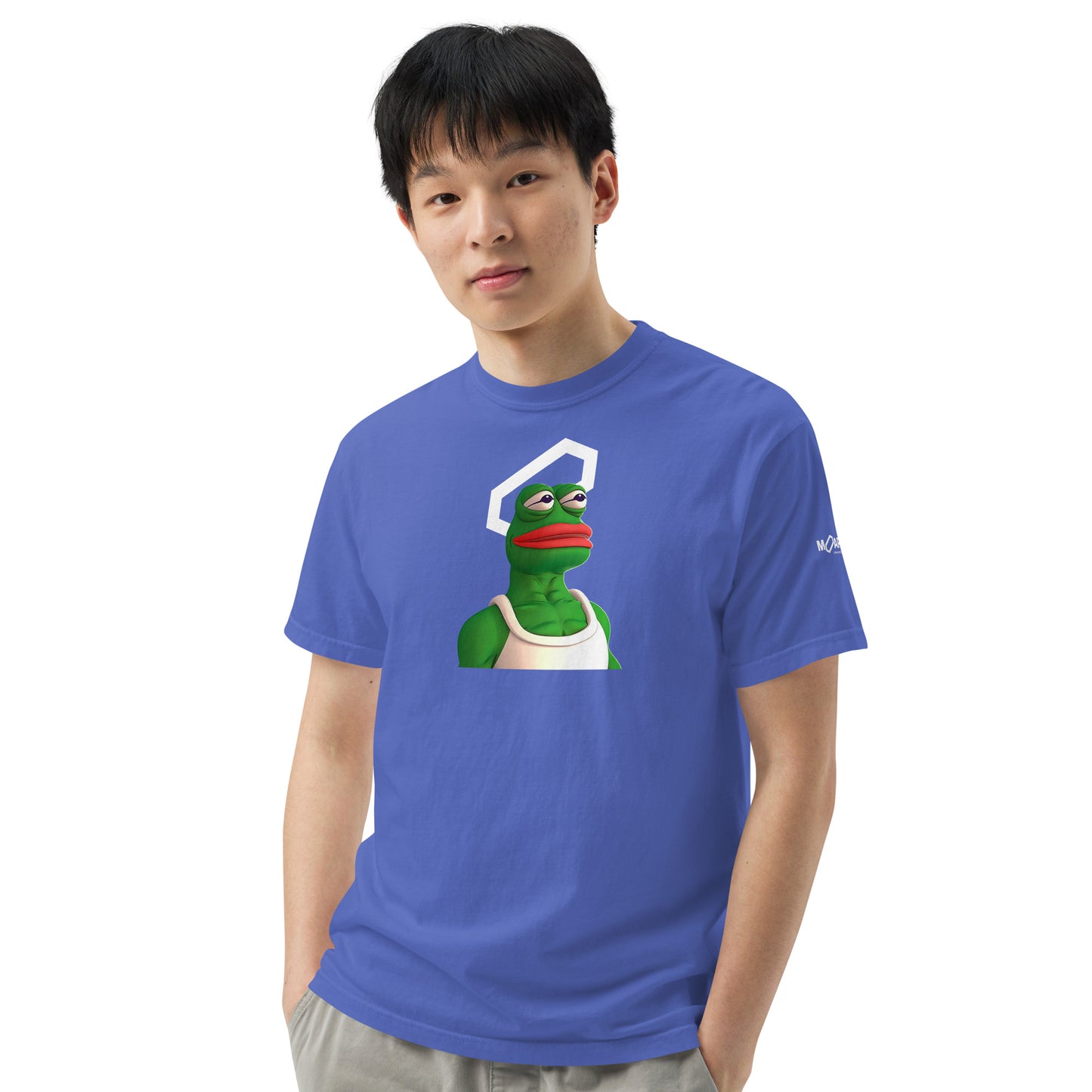 Pepe Crypto Memecoin T-Shirt | MOAR Awareness Crypto Apparel