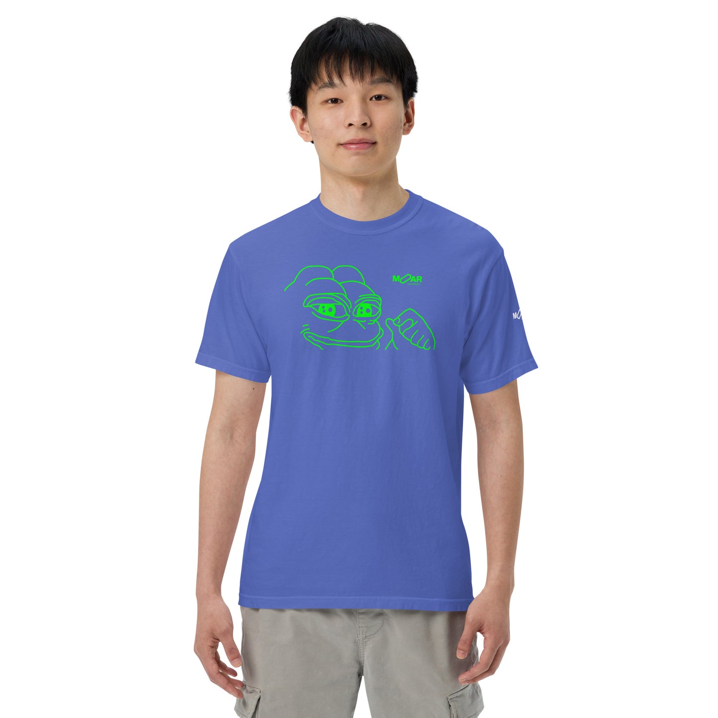 Pepe Crypto Memecoin T-Shirt | MOAR Awareness Crypto Apparel