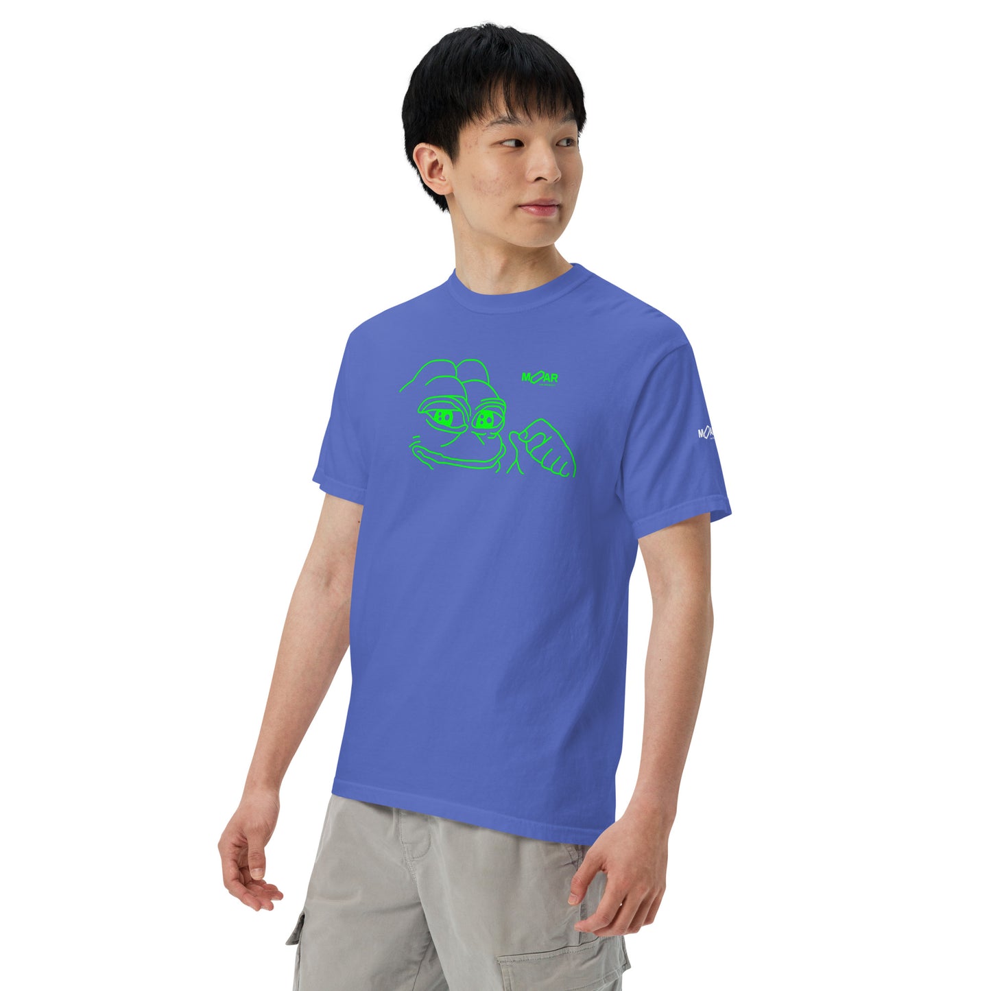 Pepe Crypto Memecoin T-Shirt | MOAR Awareness Crypto Apparel