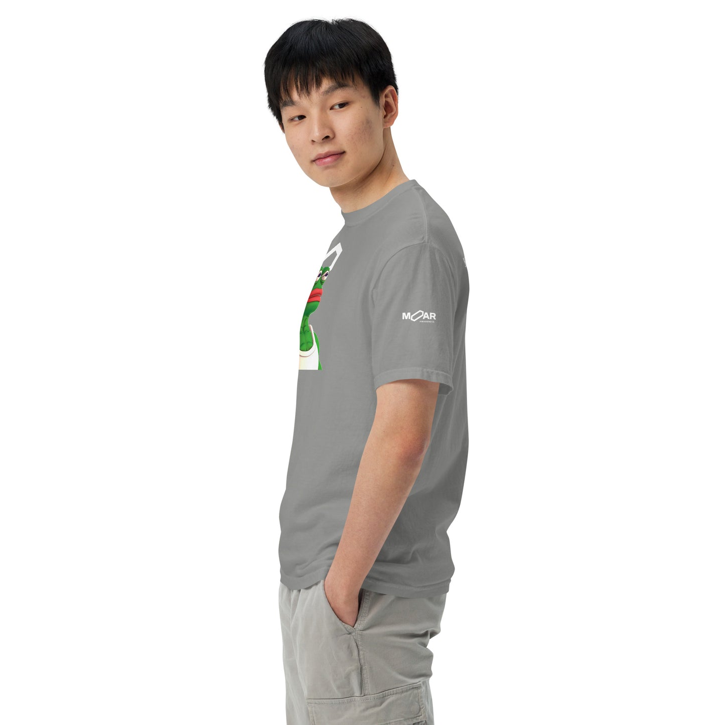 Pepe Crypto Memecoin T-Shirt | MOAR Awareness Crypto Apparel