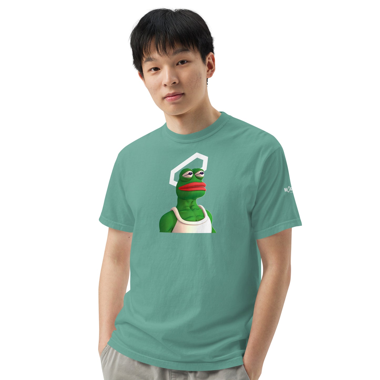 Pepe Crypto Memecoin T-Shirt | MOAR Awareness Crypto Apparel