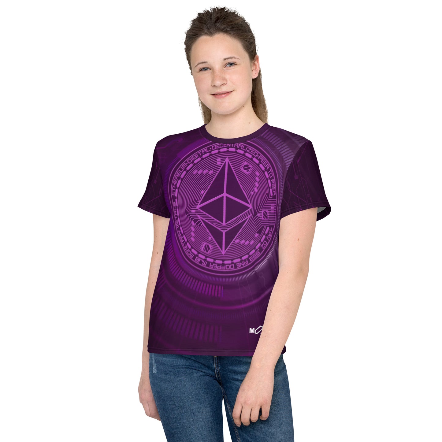 Ethereum Crypto Shirt | Youth T-shirt & Apparel | Crypto Casey Clothing copy