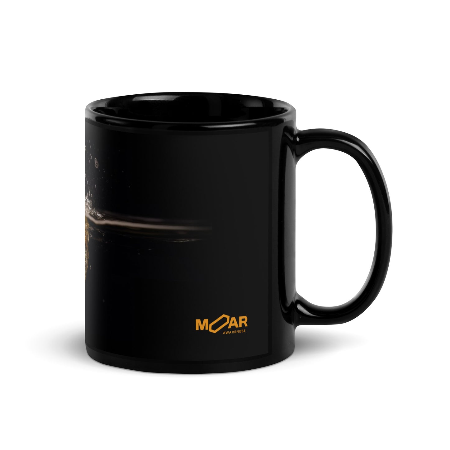 Mug Bitcoin Black Glossy Coffee Mug