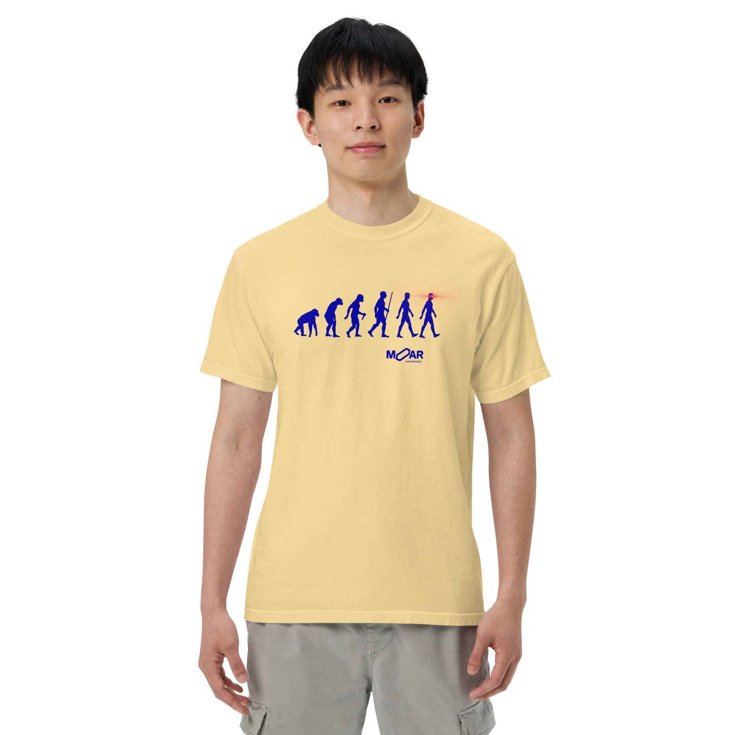 Bitcoin Laser Ray to $100k Shirt | Men's T-shirt & Apparel | Crypto Casey Clothing