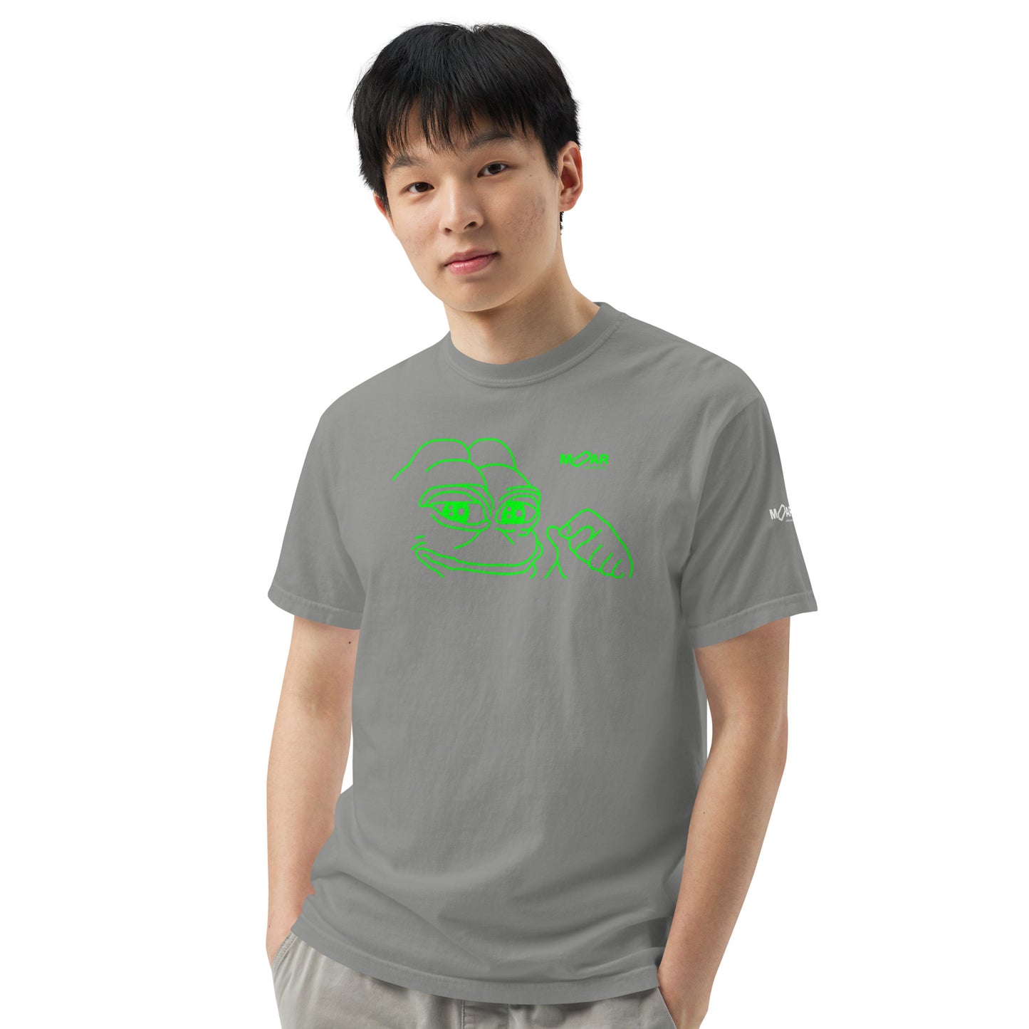 Pepe Crypto Memecoin T-Shirt | MOAR Awareness Crypto Apparel