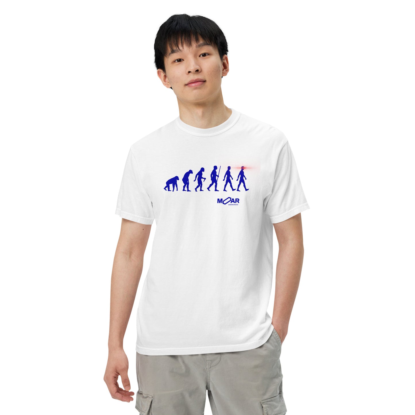 Bitcoin Laser Ray to $100k Shirt | Men's T-shirt & Apparel | Crypto Casey Clothing
